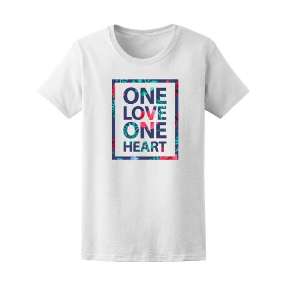 One Love One Heart Box Tee Men's -Image by Shutterstock