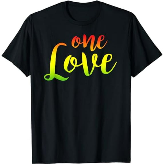 One Love Rasta Reggae Roots Little 3 Irie Birds T-Shirt