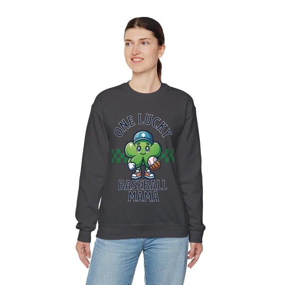 One Lucky Baseball Mama St. Patrick's Day Sweatshirt