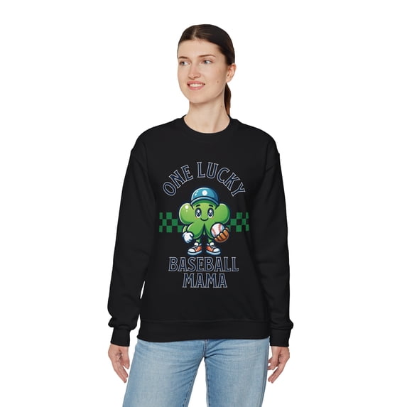 One Lucky Baseball Mama St. Patrick's Day Sweatshirt