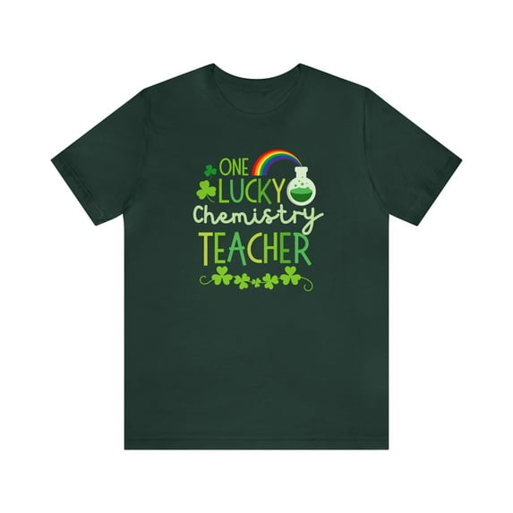 One Lucky Chemistry Teacher St Patricks Day Shirt