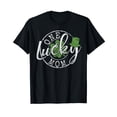 thumbnail image 1 of One Lucky Mom Funny Mother Irish Clovers St Patrick's Day T-Shirt, 1 of 5