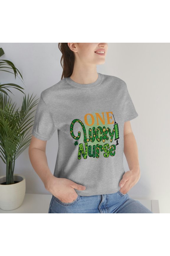 One Lucky Nurse Unisex Jersey Short Sleeve Tee