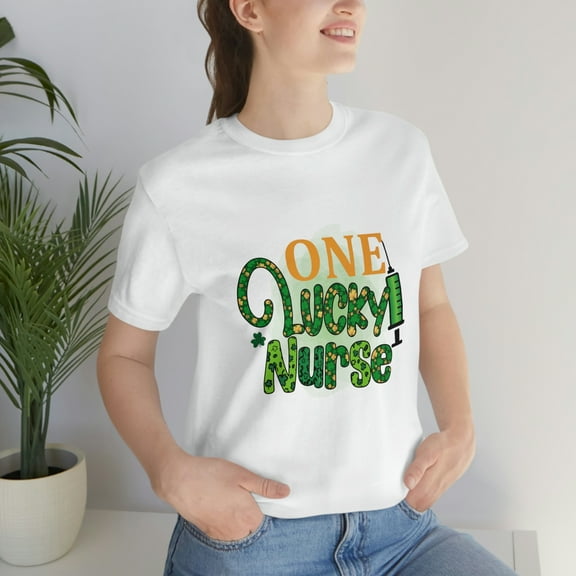 One Lucky Nurse Unisex Jersey Short Sleeve Tee