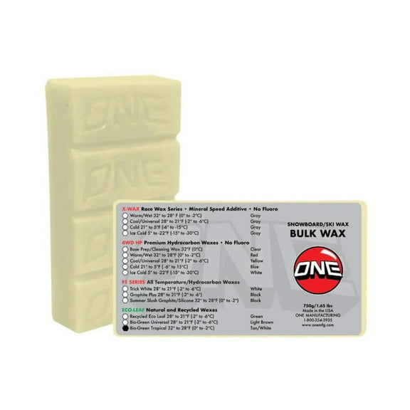 One MFG Eco Leaf Natural Warm Bulk Wax - 750g