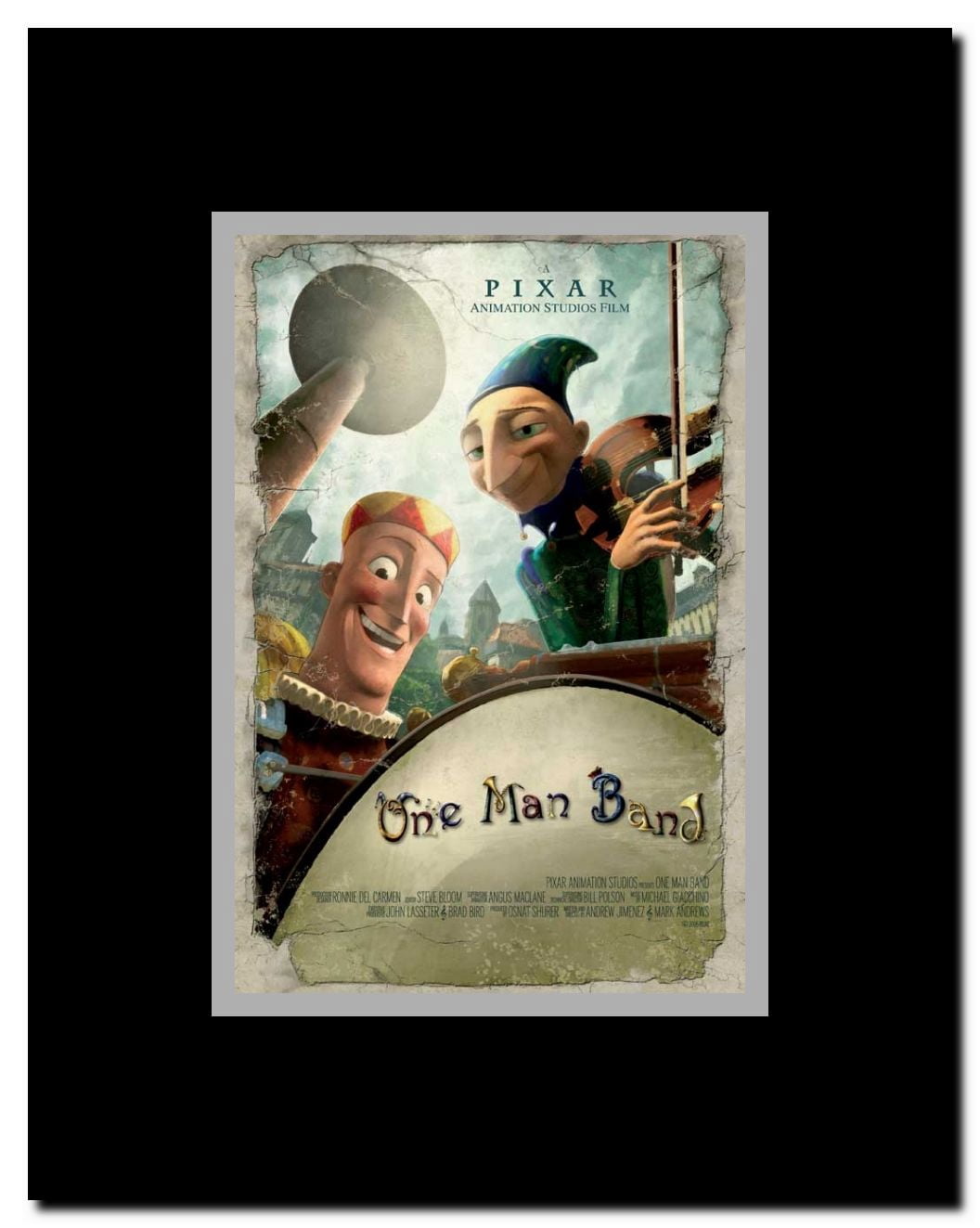 One Man Band Framed Movie Poster