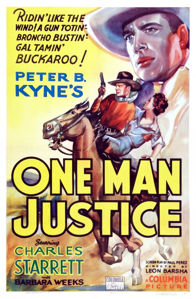 One Man Justice U Canvas Art - (24 x 36)