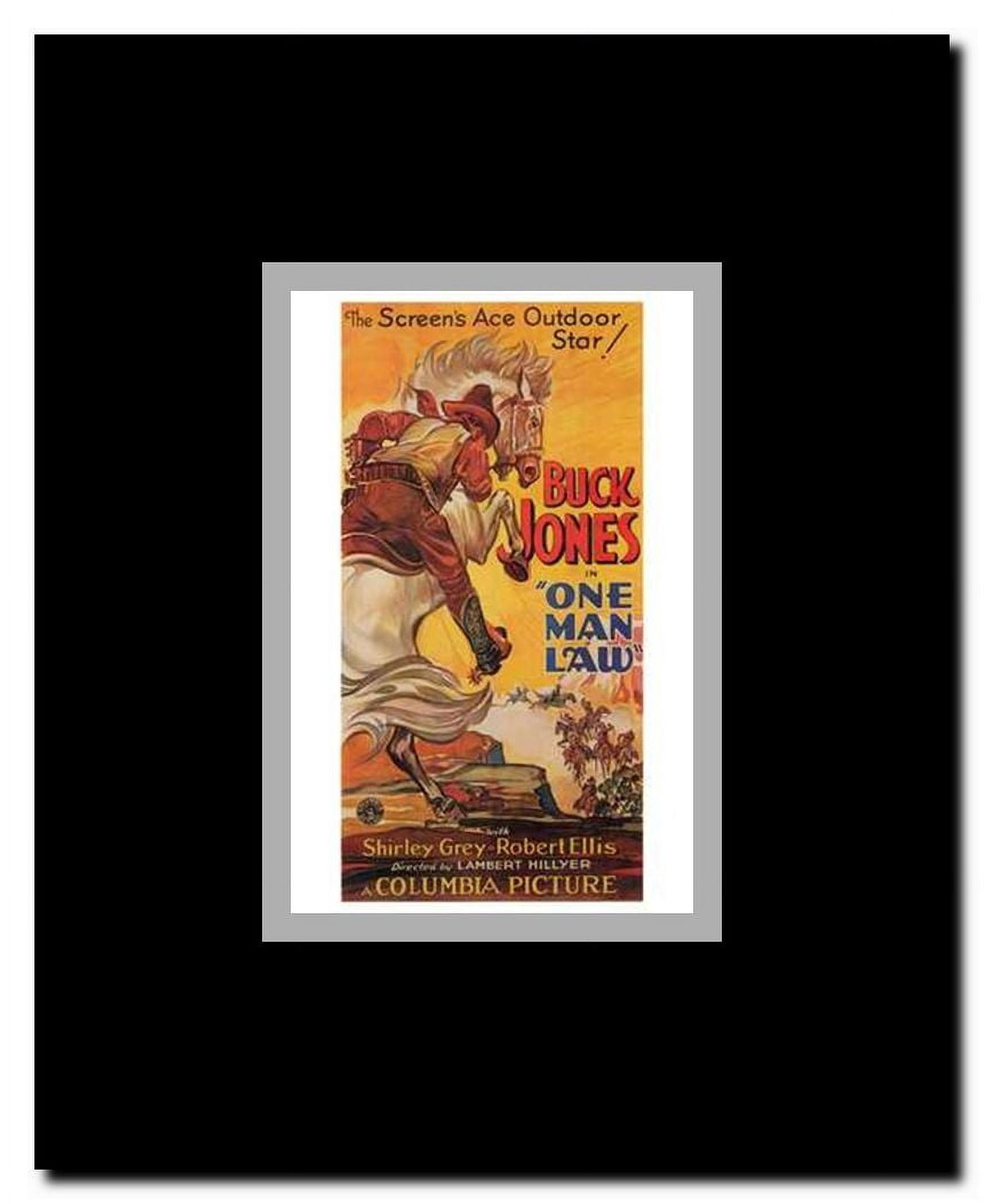 One Man Law Framed Movie Poster