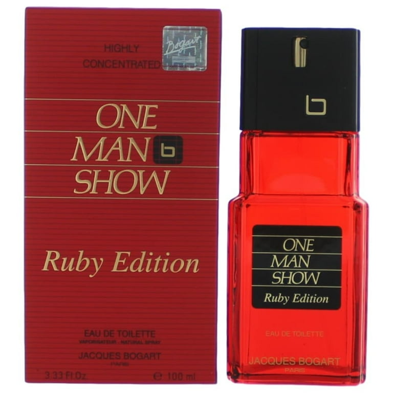 One Man Show Ruby Eau De Toilette Spray By Jacques Bogart - 3.3 oz One Man Show Ruby Eau De Toilette Spray By Jacques Bogart - 3.3 oz