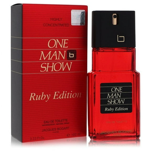 One Man Show Ruby by Jacques Bogart - Men - Eau De Toilette Spray 3.3 oz