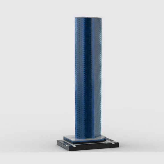 One Manhattan Square Modular Building Blocks MOC-51182 DIY Bricks Toys Set 1:650