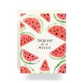 thumbnail image 1 of You're One in a Melon Greeting Card - Cute Watermelon Design - Blank Inside for Personal Messages - Perfect for Birthdays, Friendship and Special Occasions, 1 of 2