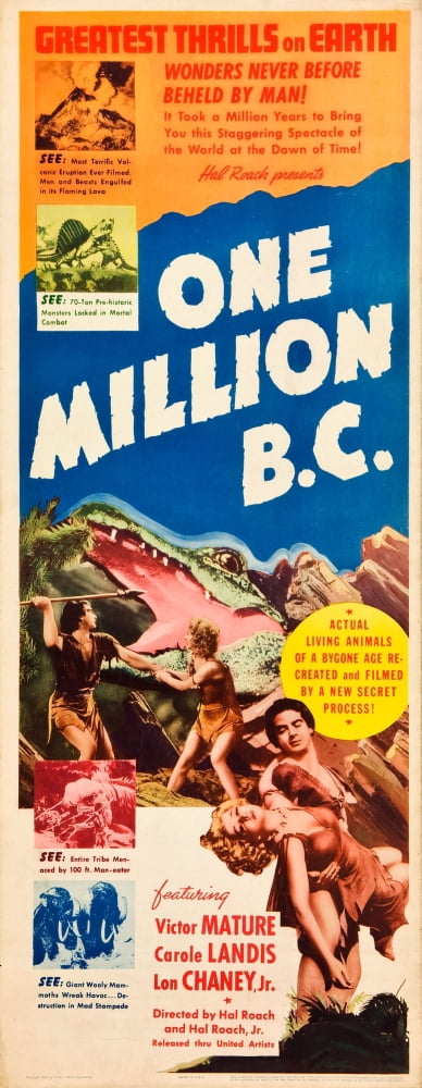 One Million BC Canvas Art -  (11 x 17)