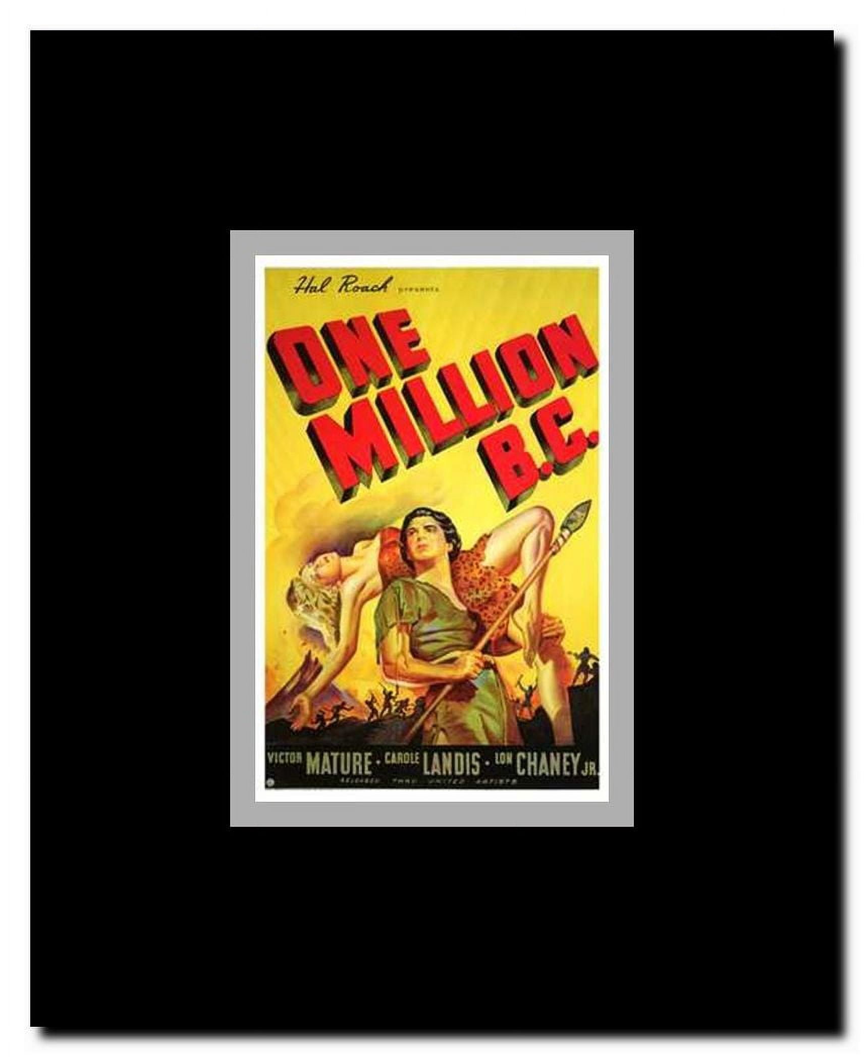 One Million Bc Framed Movie Poster
