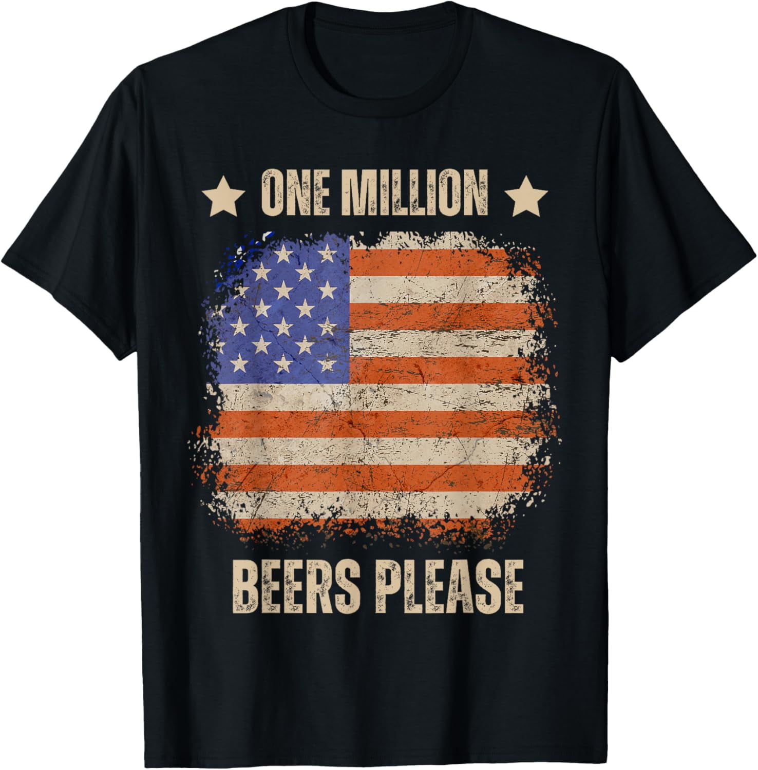 One Million Beers Please Funny Viral Meme Election 2024 TShirt