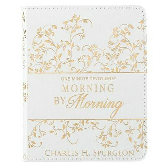 Pre-Owned One-Min Devotions Morning Lux-Leather (Leather Bound) 1432116266 9781432116262