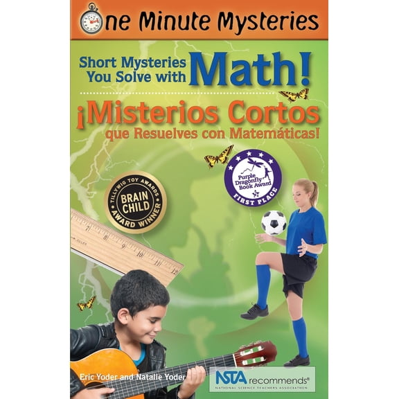Pre-Owned Short Mysteries You Solve with Math! / ¡Misterios Cortos Que Resuelves Con Matemáticas! (Paperback) 1938492226 9781938492228