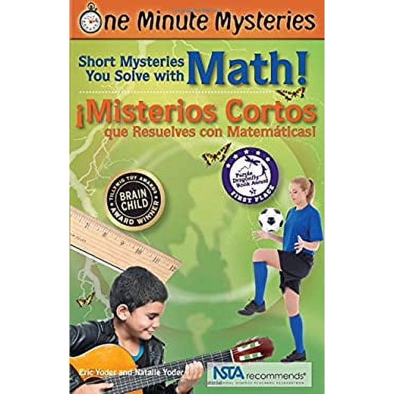 Pre-Owned Short Mysteries You Solve with Math! / ¡Misterios Cortos Que Resuelves Con Matemáticas! (Paperback) 1938492226 9781938492228