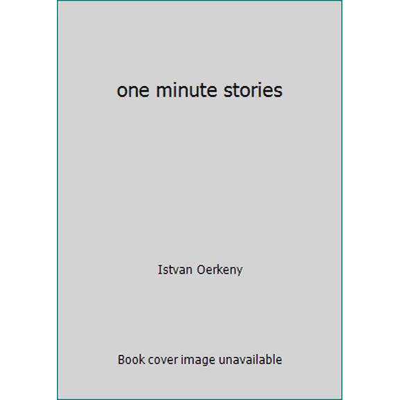 Pre-Owned one minute stories (Paperback) 9631347834 9789631347838