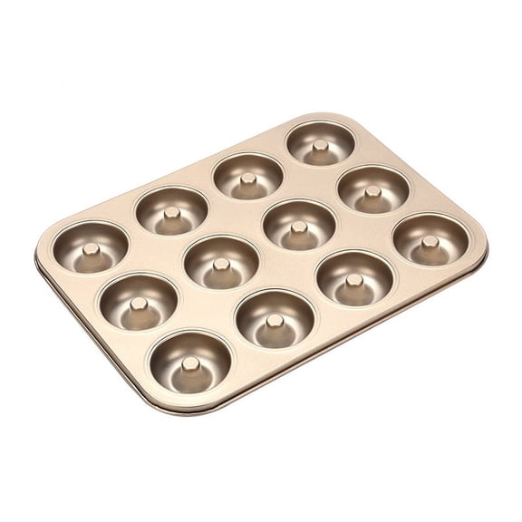 One Mold Three Shape, Mini Fluted Pan Cake Pan Alloy Steel, Fluted Tube Bundt Pan, Elite, Mini, Non-Stick - One Shape-Three Shape