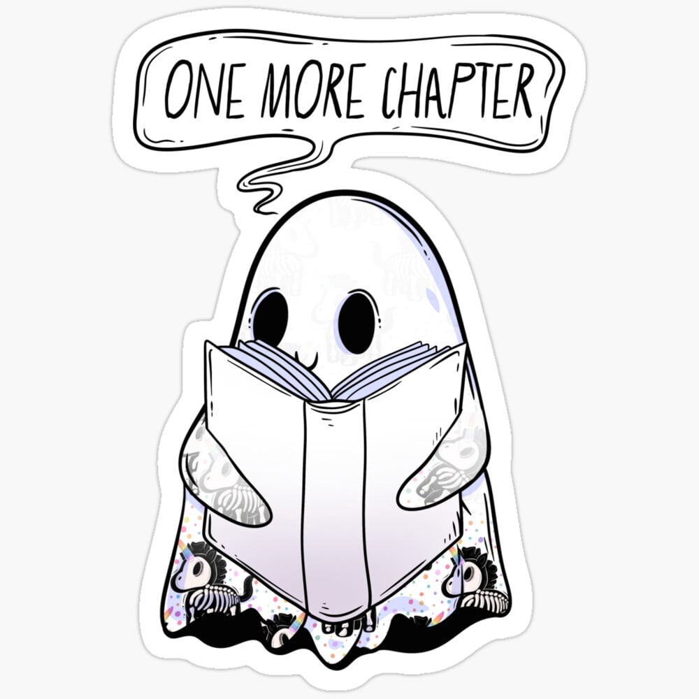 One More Chapter Sticker Phone Decal Water Bottle Stickers Car Decals ...
