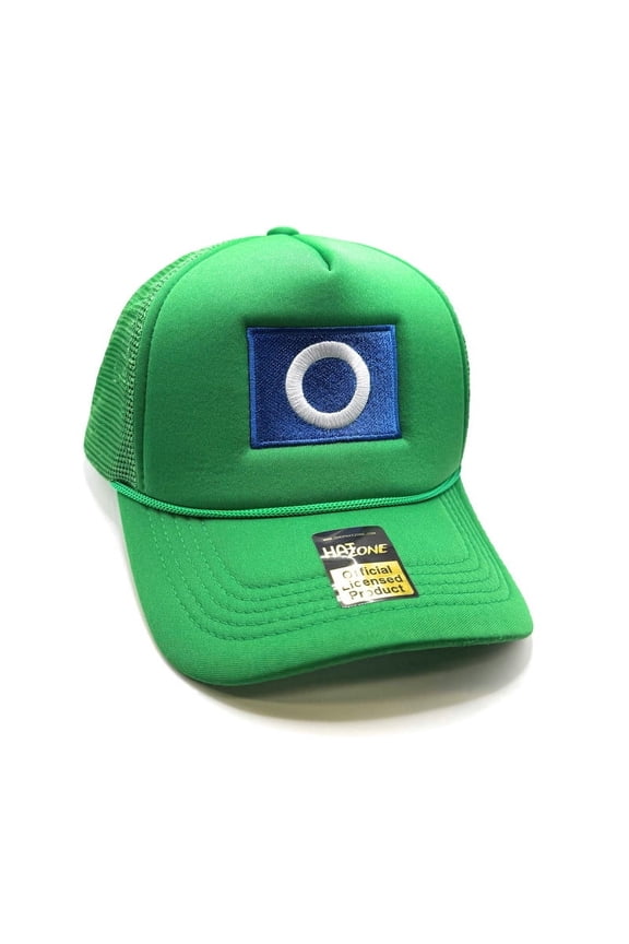 One More Game Mesh Trucker Snapback (Green)