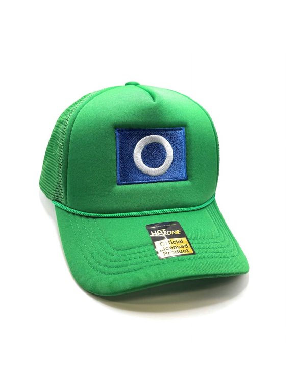 One More Game Mesh Trucker Snapback (Green)