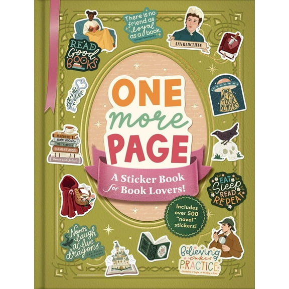 One More Page: A Sticker Book for Book Lovers! (Paperback)