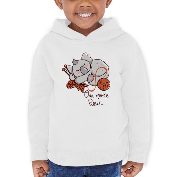 One More Row Sleeping Koala Hoodie Toddler -Image by Shutterstock,  4 Toddler