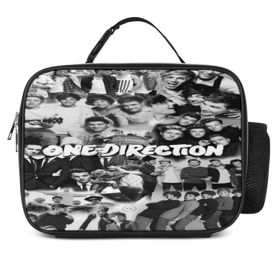 One Music Direc-,Ti0n Reusable Lunch Bento Box Insulated Portable Handbags for Office Work Picnic for Adult