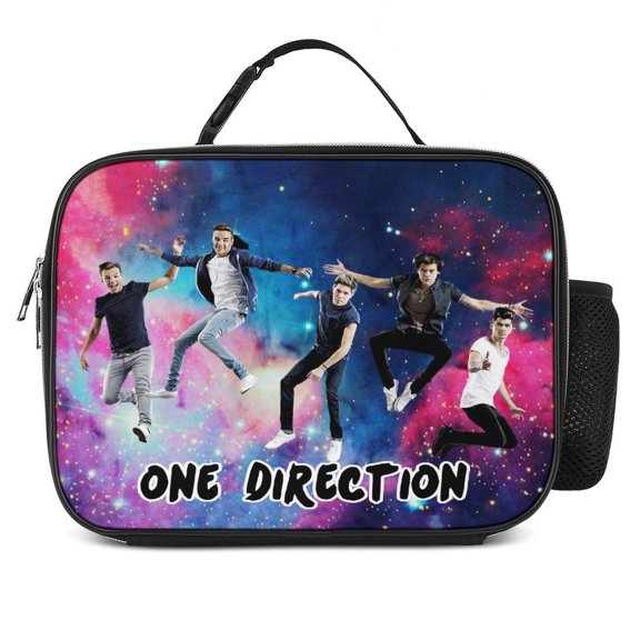 One Music Direc-,Ti0n Reusable Lunch Bento Box Insulated Portable Handbags for Office Work Picnic for Adult