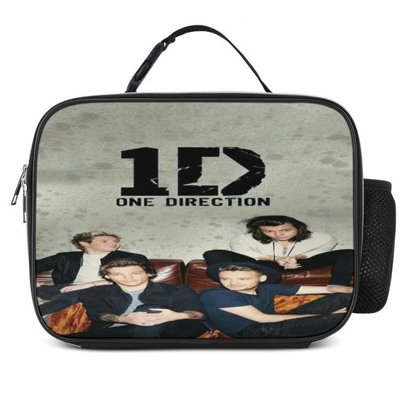 One Music Direc-,Ti0n Reusable Lunch Bento Box Insulated Portable Handbags for Office Work Picnic for Adult