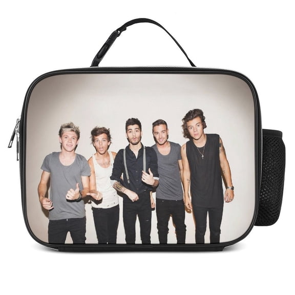 One Music Direc-,Ti0n Reusable Lunch Bento Box Insulated Portable Handbags for Office Work Picnic for Adult