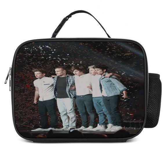 One Music Direc-,Ti0n Reusable Lunch Bento Box Insulated Portable Handbags for Office Work Picnic for Adult