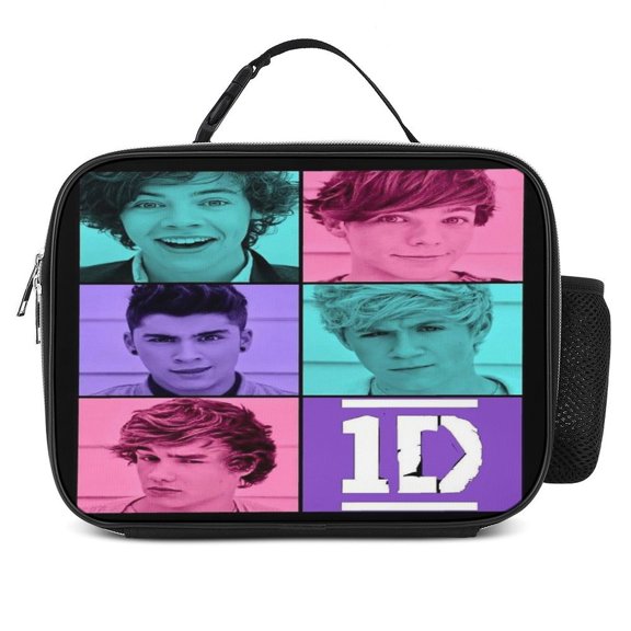 One Music Direc-,Ti0n Reusable Lunch Bento Box Insulated Portable Handbags for Office Work Picnic for Adult