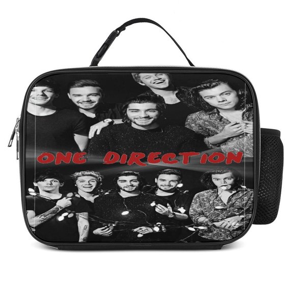 One Music Direc-,Ti0n Reusable Lunch Bento Box Insulated Portable Handbags for Office Work Picnic for Adult