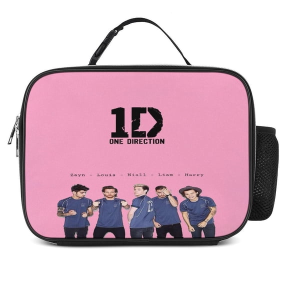 One Music Direc-,Ti0n Reusable Lunch Bento Box Insulated Portable Handbags for Office Work Picnic for Adult