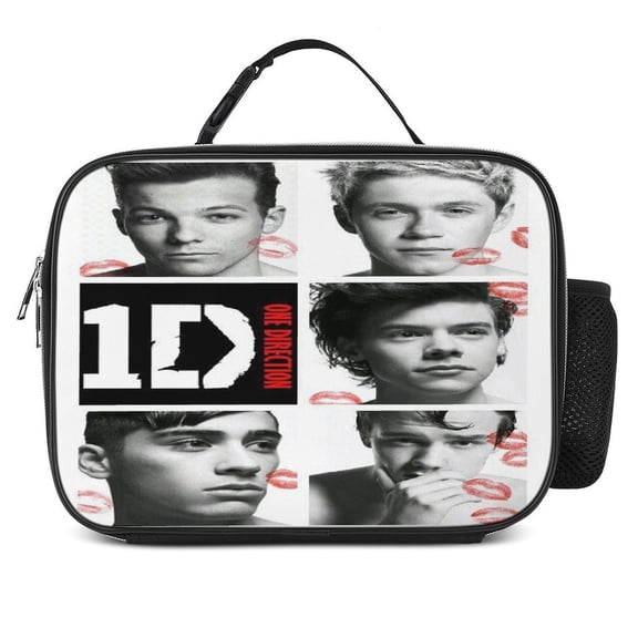 One Music Direc-,Ti0n Reusable Lunch Bento Box Insulated Portable Handbags for Office Work Picnic for Adult