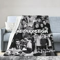 thumbnail image 1 of One Music Direction Blanket Soft Flannel Throw Blanket Lightweight Bed Blanket for Bedding Sofa Birthday Gifts50 X40, 1 of 6