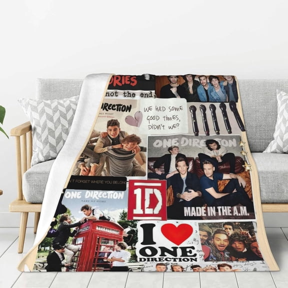 One Music Direction Flannel Blanket Air Conditioning Blanket Nap Blanket Sofa Throw Blanket Throw Blankets 50"X40"
