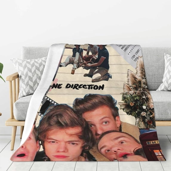 One Music Direction Flannel Blanket Air Conditioning Blanket Nap Blanket Sofa Throw Blanket Throw Blankets 50"X40"