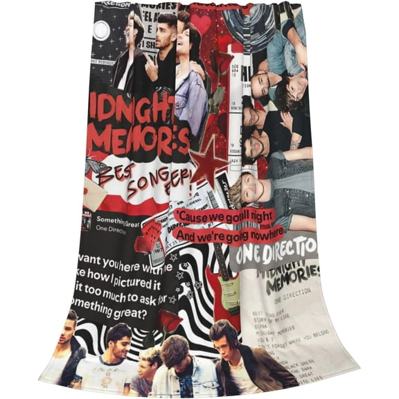 One Music Direction Flannel Blanket Air Conditioning Blanket Nap Blanket Sofa Throw Blanket Throw Blankets 60"X50"