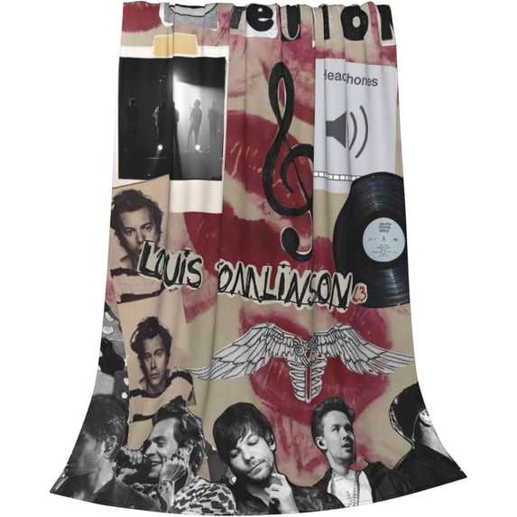 One Music Direction Flannel Blanket Air Conditioning Blanket Nap Blanket Sofa Throw Blanket Throw Blankets 60"X50"