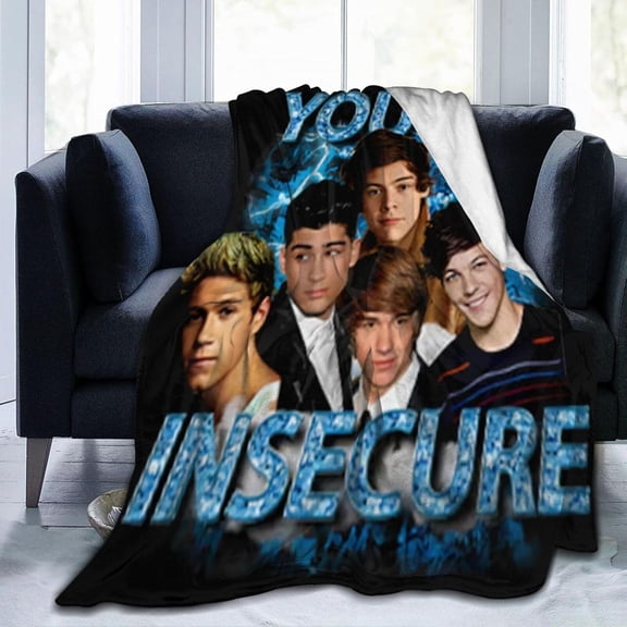 One Music Direction Throw Blankets Warm Super Soft and All Season Plush Blanket for Sofa Bed Living Room Decor 40"x30"