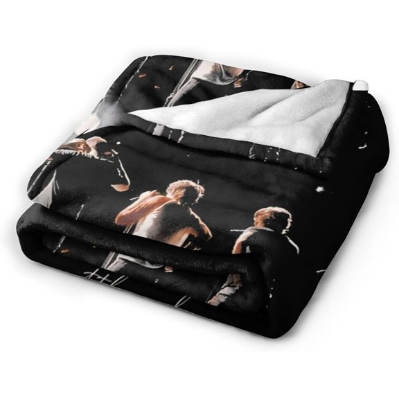 One Music Direction Throw Blankets Warm Super Soft and All Season Plush Blanket for Sofa Bed Living Room Decor 40"x30"