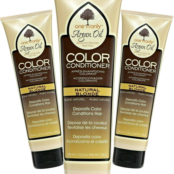 One'N Only Argan Oil Condition Color Natural Blonde 5.2 oz - Pack of 3