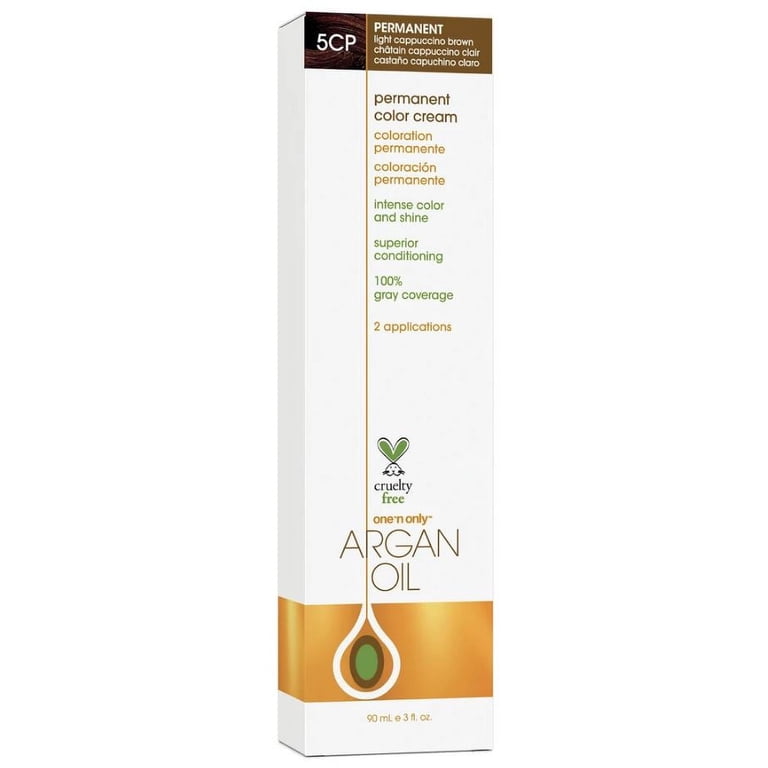 ONE Ｎ’ ONLY One 'N Only Argan Oil Permanent Color Cream (3 oz) - 5CP Light