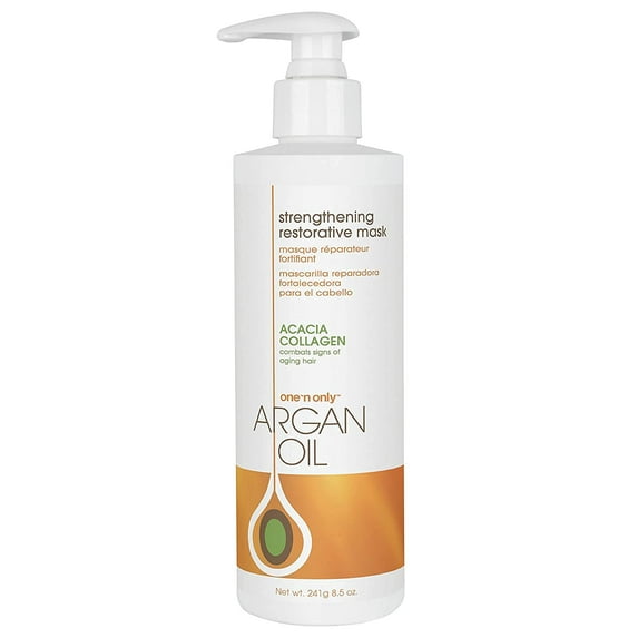 One N Only Argan Oil Strengthening Restorative Mask 8.5 oz.,Pack of 3
