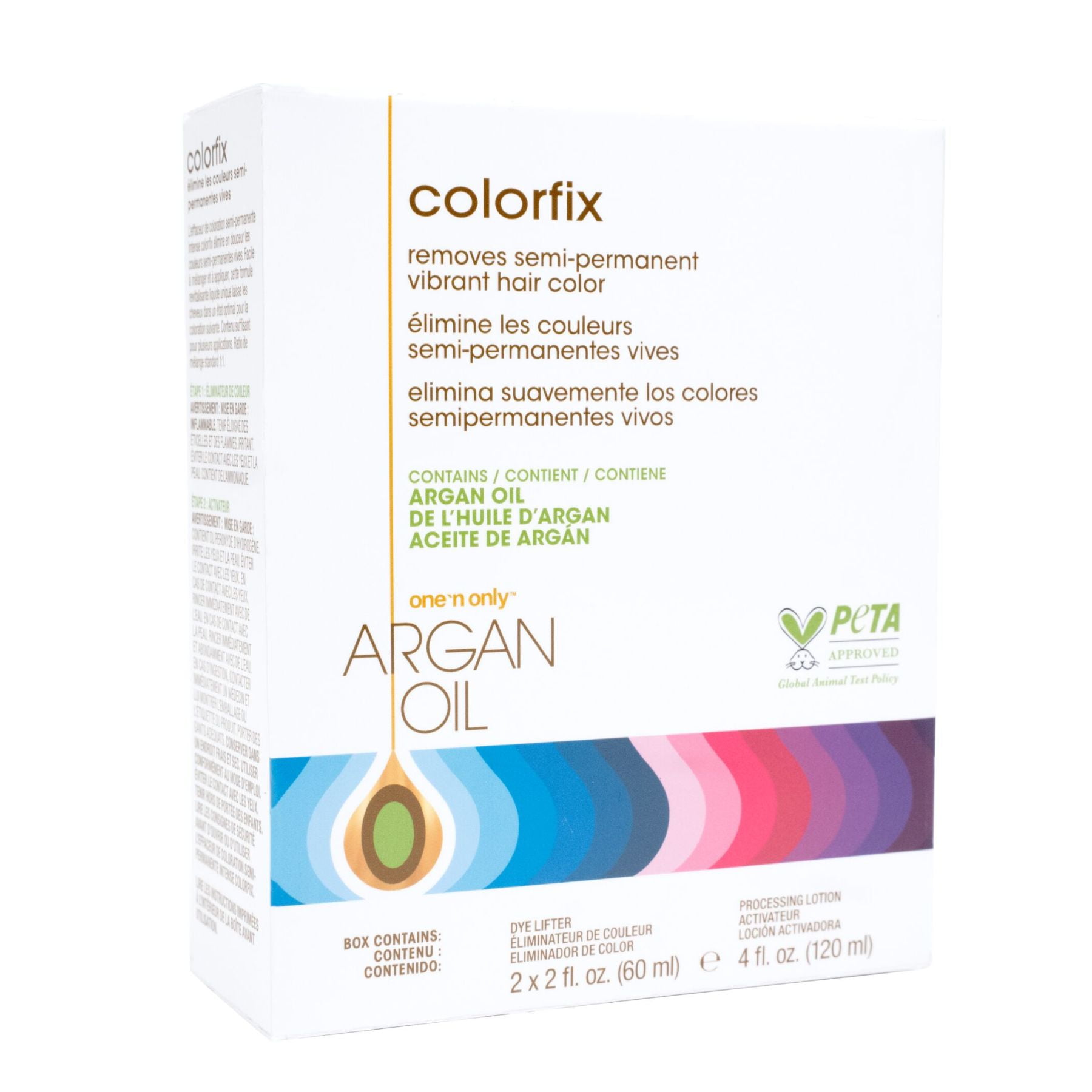 Colorfix Semi-Permanent Color Remover with Argan Oil – One n' Only Hair Care