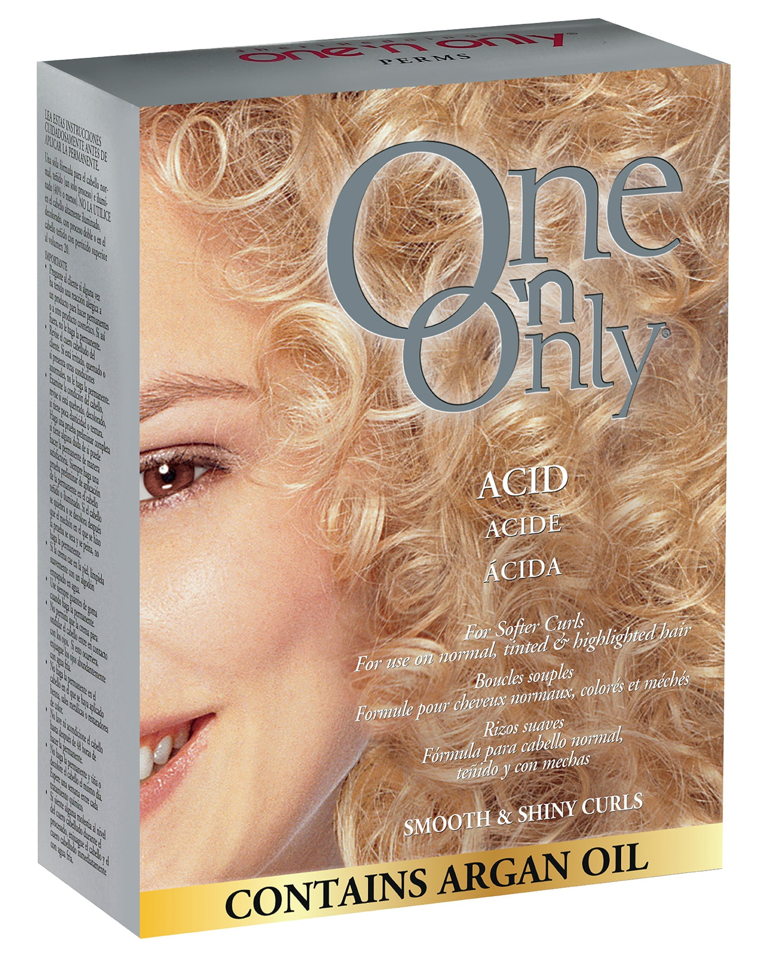 One N Only Low Ammonia Texturizing Acid Perm Kit with Argan Oil